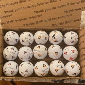 15 TaylorMade TP5 Golf Balls